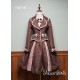 Alice Girl Bear Chocolate Short and Long Skirt and JSK(2nd Pre-Order/2 Colours/Full Payment Without Shipping)